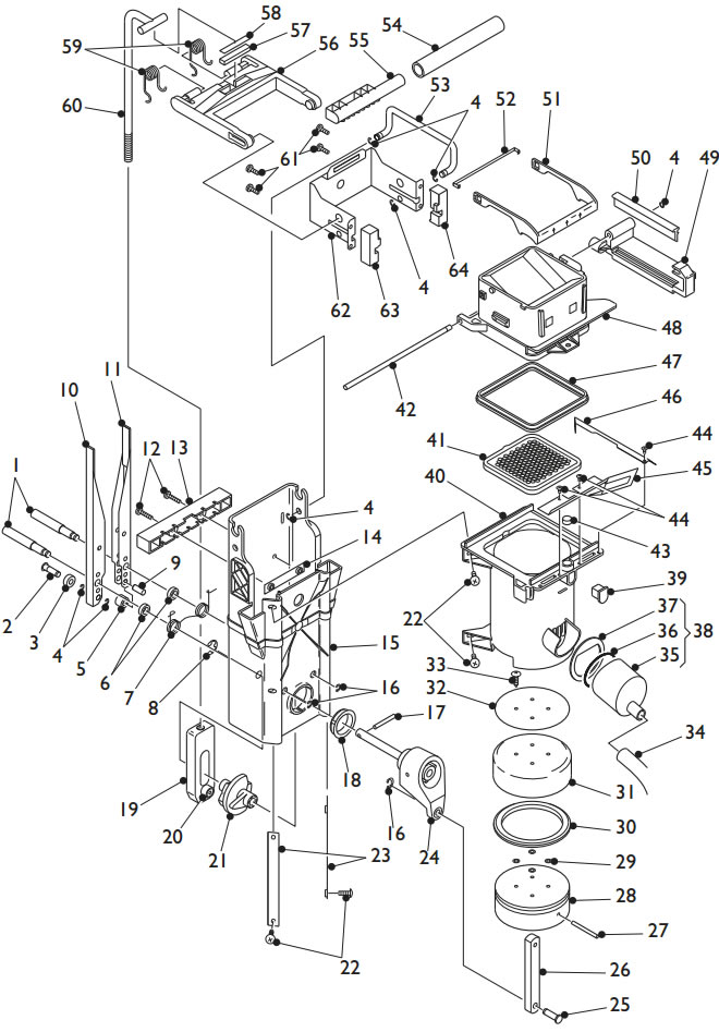 ZUMA Dual Brewer Unit - Paperless Type